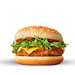 Chicken Burger With Cheese 