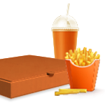 10" Chicken Combo Box 