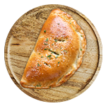 Chicken Kebab Calzone 