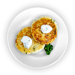 Haggis Potato Fritters 